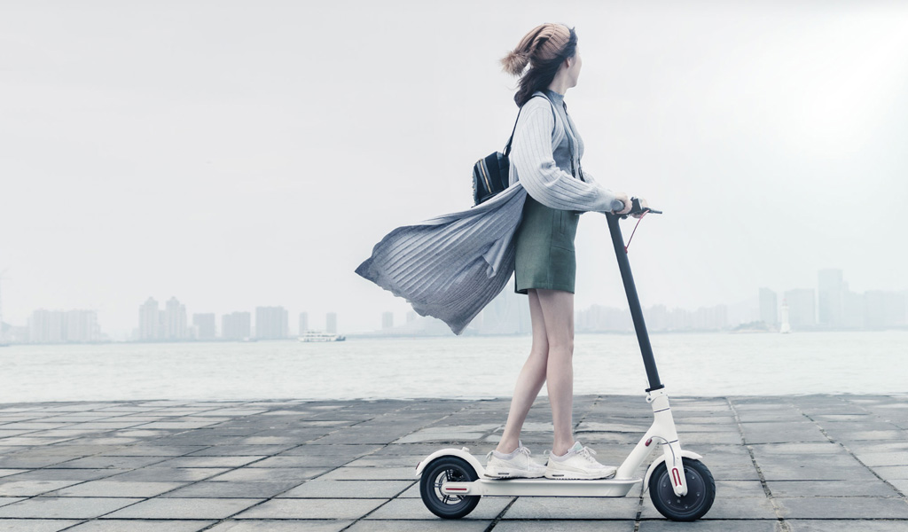 Электросамокат Xiaomi MiJia Electric Scooter Black Электросамокат Xiaomi MiJia Electric Scooter Black